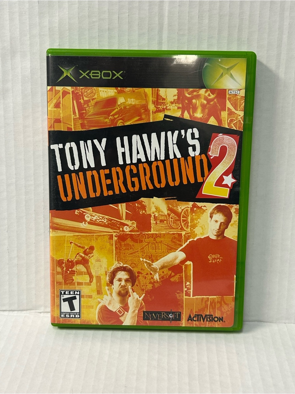Original Xbox Tony Hawk's Underground 2 Video Game.